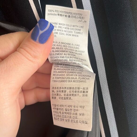 ✨INC Women's Striped Blazer Sz Medium Jacket✨ - Picture 10 of 10